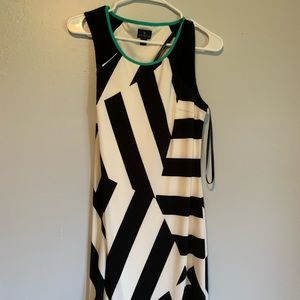 Black and white dress